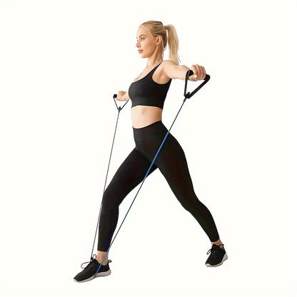 Single-Bar Resistance Band, Home Gym Elastic Pull Rope for Fitness Training