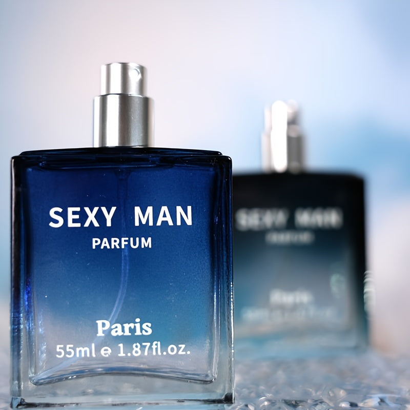 Long-lasting Cologne Perfume For Men, Temptation Manly Woody Aroma, Portable Eau De Parfum Spray For Business, Office Or Travel, Idea For Birthday Gift, 1.78 Oz Father's Day Gift