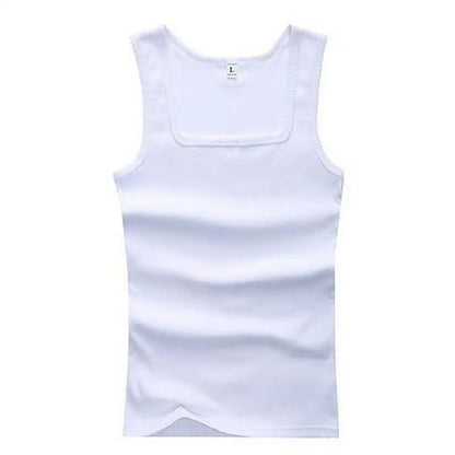 HOT Summer Plus Size Male Clothes Tank Tops 100% Pure Cotton Sleeveless Fitness T-shirt Elastic Bodybuilding Vest For Men Women