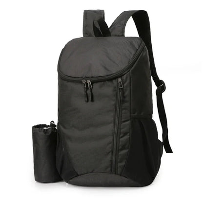 Latest Outdoor Sports Portable Backpack with Bottle Holder Large Capacity Fitness Travel Hiking Day Bag Suitable for Both Men