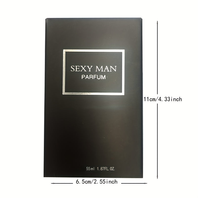 Long-lasting Cologne Perfume For Men, Temptation Manly Woody Aroma, Portable Eau De Parfum Spray For Business, Office Or Travel, Idea For Birthday Gift, 1.78 Oz Father's Day Gift